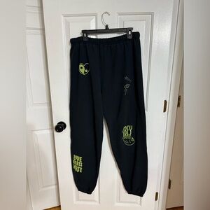 Obey Black Casual Pants